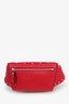 Valentino Pink Velvet/Lambskin Rockstud Belt Bag