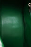 Balenciaga Green Croc Embossed Small Hourglass Top Handle Bag With Strap