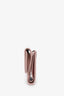 Ferragamo Pink Leather Gancini Small Wallet