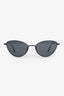 Khaite x Oliver Peoples Black Cat Eye Sunglasses