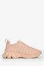 Burberry Pink Leather Quilted Sneakers Size 38.5