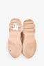 Burberry Pink Leather Quilted Sneakers Size 38.5