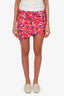 Lovers and Friends Pink Floral Mini Skirt Size S