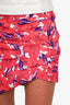Lovers and Friends Pink Floral Mini Skirt Size S