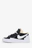 Sacai x Nike Black Low Top Sneakers Size 36