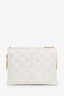 Louis Vuitton 2023 Cream Coussin BB 'Milky Way' Bag With 2 Straps
