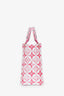 Louis Vuitton 2023 Limited Edition White/Pink Giant Monogram 'OnTheGo' PM Tote