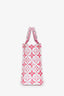 Louis Vuitton 2023 Limited Edition White/Pink Giant Monogram 'OnTheGo' PM Tote