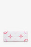Louis Vuitton 2023 Limited Edition White/Pink Giant Monogram 'OnTheGo' PM Tote