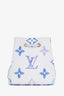 Louis Vuitton 2023 Blue/White Neonoe BB Monogram "By The Pool" Top Handle Purse With Strap