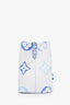 Louis Vuitton 2023 Blue/White Neonoe BB Monogram "By The Pool" Top Handle Purse With Strap
