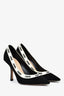 Christian Dior Black J'ADIOR Ribbon Heels Size 37.5