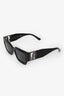 Jimmy Choo Black 'JC' Handle Sunglasses