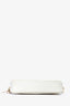 Louis Vuitton 2008 Off White Suhali Leather Lockit Clutch