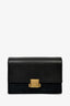 Saint Laurent 2017 Black Leather Suede Medium Bellechasse Shoulder Bag