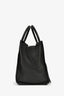 Celine 2012 Black Leather Medium Luggage Phantom Tote