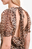 BEC+BRIDGE Leopard Print Kitty Kat Maxi Dress Size 2