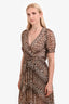 BEC+BRIDGE Leopard Print Kitty Kat Maxi Dress Size 2