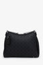 Louis Vuitton Black Monogram Mahina 'Hand It All' MM Bag