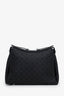 Louis Vuitton Black Monogram Mahina 'Hand It All' MM Bag