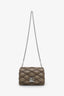 Louis Vuitton Khaki Leather 'Malletage Go' 14MM Shoulder Bag
