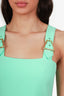Simkhai Green Ruffled Mini Dress Size 2