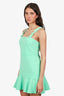 Simkhai Green Ruffled Mini Dress Size 2