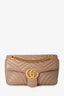 Gucci Beige Leather Marmont Shoulder Bag