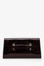 Louis Vuitton Burgundy Vernis Patent Leather LV Monogram Robertson Clutch