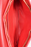 Dolce & Gabbana Red Leather Heart Detail 'Devotion' Clutch On Chain