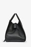 Celine 2016 Black Grained Leather Phantom Luggage Tote