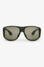 Chrome Hearts Green Lo Rita Square Sunglasses