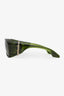 Chrome Hearts Green Lo Rita Square Sunglasses