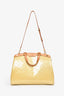 Louis Vuitton 2012 Beige Vernis Brea GM Top Handle Bag