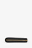Burberry Dark Brown Check Coated Canvas Large Zip Wallet