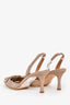 Manolo Blahnik Pink Suede Maysale Kitten Heel Mules Size 37