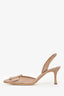 Manolo Blahnik Pink Suede Maysale Kitten Heel Mules Size 37