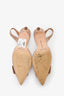 Manolo Blahnik Pink Suede Maysale Kitten Heel Mules Size 37