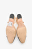 Pre-Loved Chanel™ Beige Leather Captoe Slingback Heels Size 37.5