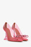 Amina Muaddi Pink PVC Pumps Size 37