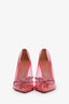 Amina Muaddi Pink PVC Pumps Size 37