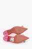 Amina Muaddi Pink PVC Pumps Size 37