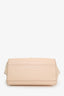 Salvatore Ferragamo Pink Leather/Suede 'Gancio' Top Handle Bag GHW