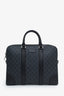 Gucci Black GG Supreme Briefcase With Strap