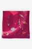 Pre-Loved Chanel™ Purple Silk Space Scarf
