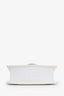 Jacquemus White Les Classiques "The Bambino Bag" With Strap