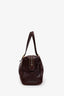 Gucci Dark Brown Web GG Britt Boston Bag