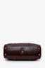 Gucci Dark Brown Web GG Britt Boston Bag