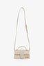 Jacquemus Biege Le Bambino Top Handle Bag With Strap
