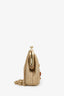 Dolce & Gabbana Gold Glitter Crystal Embellished Evening Bag